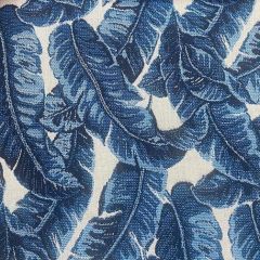 Patio Lane Leaves Turqouise Waterview Collection Upholstery Fabric