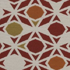 Mayer Fractal Tomato 636-001 Axis Collection Indoor Upholstery Fabric