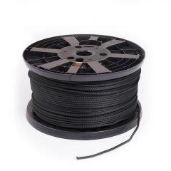 Neobraid Polyester Cord #6 - 3/16 inch by 1000 feet Black