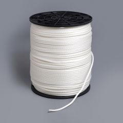 Neobraid Polyester Cord #4-1/2 - 9/64 inch by 1000 feet White