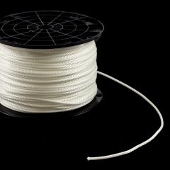 Neoline Polyester Cord #4 - 1/8 inch by 500 feet White