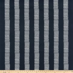 Premier Prints Dash Passport Navy Upholstery Fabric