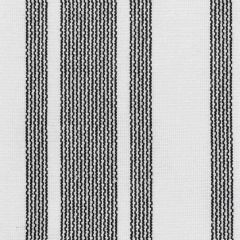 Stout Braiding Black/White 1 Just Stripes Collection Multipurpose Fabric