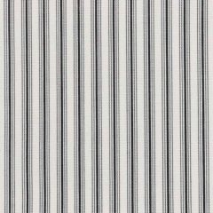 Stout Dalton Black/Cream 3 Just Stripes Collection Multipurpose Fabric