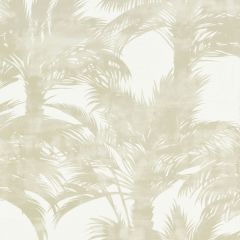 Grey Watkins Palm Print Sand GW 000116610 Breeze Collection Drapery Fabric
