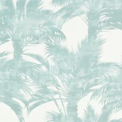 Grey Watkins Palm Print Surf GW 000216610 Breeze Collection Drapery Fabric