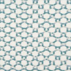 Hinson Island Trellis Aqua HN 000642014 Hinson Library Collection Multipurpose Fabric