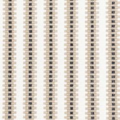 Stout Kapoc Black/Tan 1 Just Stripes Collection Upholstery Fabric