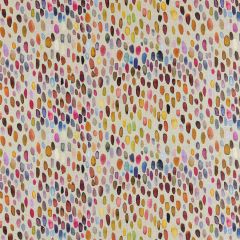 Grey Watkins Jamboree Linen Print Magenta / Multi LO 00025096 Jamboree Collection Multipurpose Fabric