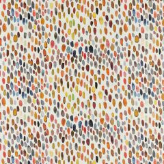 Grey Watkins Jamboree Linen Print Blue / Multi LO 00035096 Jamboree Collection Multipurpose Fabric