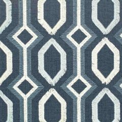 Stout Malta Blue/White 1 Color My Window Collection Multipurpose Fabric