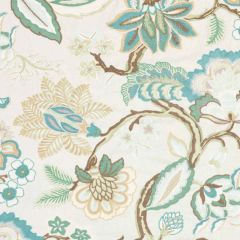 Old World Weavers Hillside Crewel Celadon S7 0002HILL Woodland Estate Collection Drapery Fabric