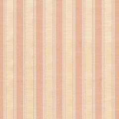 Scalamandre Shirred Stripe Peach & Beige SC 0001121M Silk Spectrum Collection Multipurpose Fabric