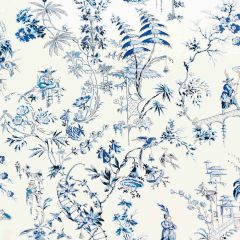 Scalamandre Nanjing China Blue SC 000116552 Oriana Collection Multipurpose Fabric