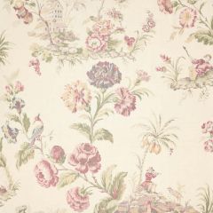 Scalamandre Somerset Silk Warp Print Bloom SC 000116585 Jardin Collection Multipurpose Fabric