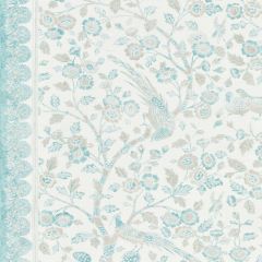 Scalamandre Anissa Print Misty Island SC 000116625 Pacifica Collection Multipurpose Fabric