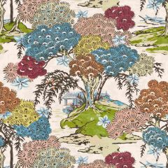 Scalamandre Sea Of Trees Print Sunrise SC 000116627 Pacifica Collection Multipurpose Fabric