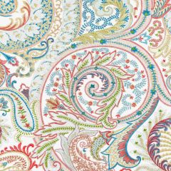 Scalamandre Malabar Paisley Embroidery Bloom SC 000127124 Botanica Collection Multipurpose Fabric