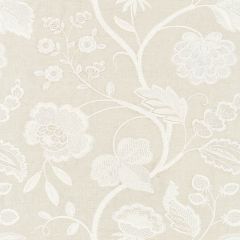 Scalamandre Kensington Embroidery Flax SC 000127151 Botanica Collection Multipurpose Fabric