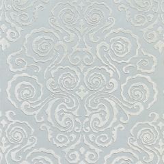 Scalamandre Cirrus Velvet Damask Mist SC 000127219 Chinois Chic Collection Multipurpose Fabric