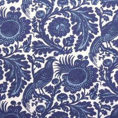 Scalamandre Resist Print Light & Dark Blue On White SC 00016218M Multipurpose Fabric