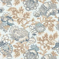 Scalamandre Canterbury Linen Print Sky SC 000216593 Merchante Collection Multipurpose Fabric