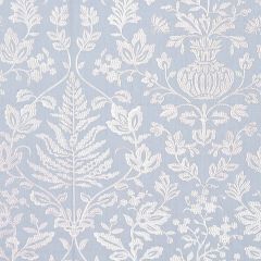 Scalamandre Shalimar Embroidery Sky SC 000227032 Oriana Collection Multipurpose Fabric