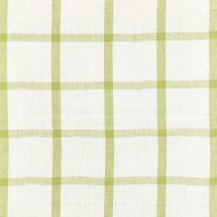 Scalamandre Wilton Linen Check Green Tea SC 000227152 Chatham Stripes & Plaids Collection Multipurpose Fabric