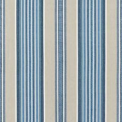 Scalamandre Cyrus Cotton Stripe Chambray SC 000227180 La Boheme Collection Multipurpose Fabric