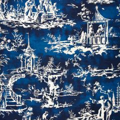 Scalamandre Summer Palace Indigo SC 000316561 Oriana Collection Multipurpose Fabric