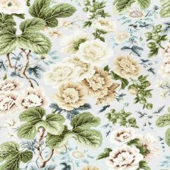 Scalamandre Highgrove Linen Print Rain SC 000316595 Botanica Collection Multipurpose Fabric