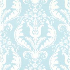 Scalamandre Primavera Linen Print Sky SC 000316597 Botanica Collection Multipurpose Fabric