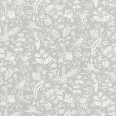 Scalamandre Tulia Linen Print French Grey SC 000316605 Norden Collection Drapery Fabric