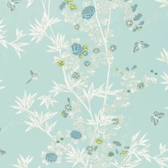 Scalamandre Jardin De Chine Ciel SC 000316608 La Boheme Collection Multipurpose Fabric