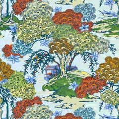 Scalamandre Sea Of Trees Print Kaleidescope SC 000316627 Pacifica Collection Multipurpose Fabric