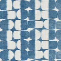 Scalamandre Rift Linen Print Blueprint SC 000316636 Sahara Collection Multipurpose Fabric