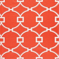 Scalamandre Circle Fret Coral SC 000327072 Jardin Collection Multipurpose Fabric