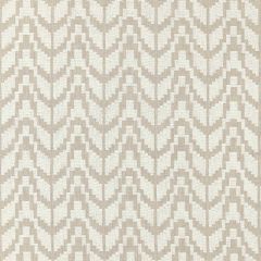 Scalamandre Chevron Embroidery Flax SC 000327103 Merchante Collection Multipurpose Fabric