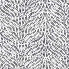 Scalamandre Willow Vine Embroidery Navy SC 000327125 Botanica Collection Multipurpose Fabric