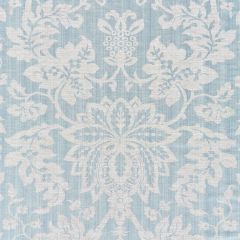 Scalamandre Metalline Damask Bluestone SC 000327136 Modern Luxury Collection Multipurpose Fabric