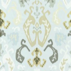 Scalamandre Mandalay Ikat Embroidery Mineral SC 000327172 La Boheme Collection Multipurpose Fabric