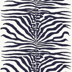 Scalamandre Zebra Navy SC 000416366M Jardin Collection Multipurpose Fabric