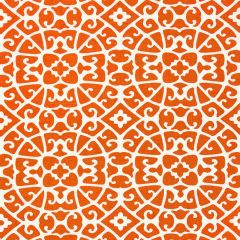 Scalamandre Anshun Lattice Persimmon SC 000416559 Oriana Collection Multipurpose Fabric
