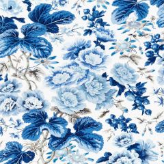 Scalamandre Highgrove Linen Print Porcelain SC 000416595 Botanica Collection Multipurpose Fabric