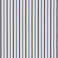 Scalamandre Leeds Cotton Stripe Indigo SC 000427114 Chatham Stripes & Plaids Collection Multipurpose Fabric