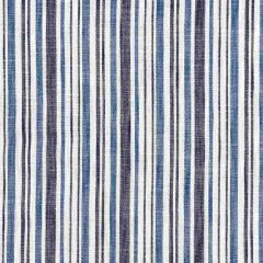 Scalamandre Pembroke Stripe Marine Blue SC 000427116 Chatham Stripes & Plaids Collection Multipurpose Fabric