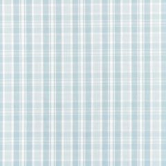 Scalamandre Preston Cotton Plaid Sky SC 000427122 Chatham Stripes & Plaids Collection Multipurpose Fabric