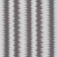 Scalamandre Konya Ikat Stripe Graphite SC 000427138 Modern Luxury Collection Multipurpose Fabric