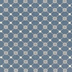 Scalamandre Gustavian Diamond Copenhagen Blue SC 000427161 Norden Collection Multipurpose Fabric