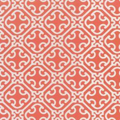 Scalamandre Ailin Lattice Weave Coral SC 000427214 Chinois Chic Collection Multipurpose Fabric